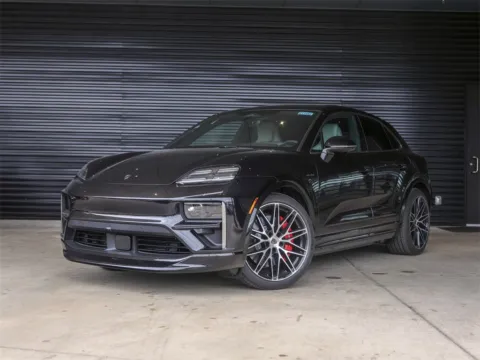 Black 2025 Porsche Macan Electric Turbo for sale in Austin, TX