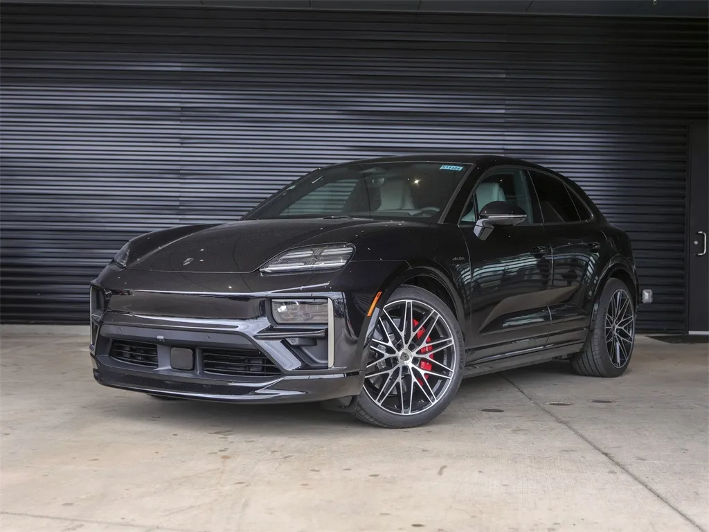 Black 2025 Porsche Macan Electric Turbo for sale in Austin, TX