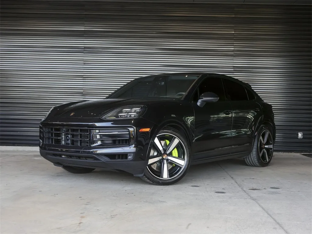 Black 2025 Porsche Cayenne E-Hybrid Coupe for sale in Austin, TX