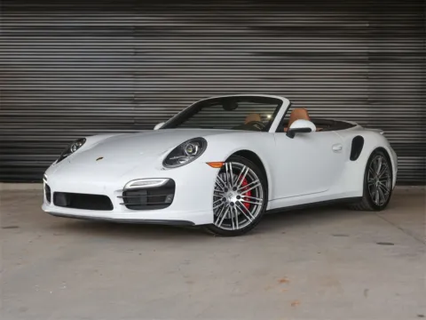White 2015 Porsche 911 Turbo for sale in Austin, TX