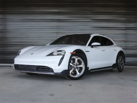 White 2022 Porsche Taycan Cross Turismo 4 for sale in Austin, TX