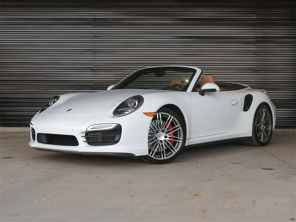 White 2015 Porsche 911 Turbo for sale in Austin, TX