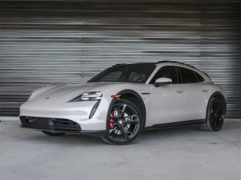 Beige 2024 Porsche Taycan Cross Turismo 4S for sale in Austin, TX