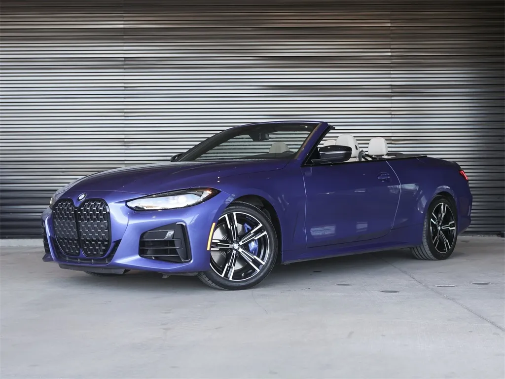 Blue 2022 BMW 4 Series M440i xDrive for sale in Austin, TX