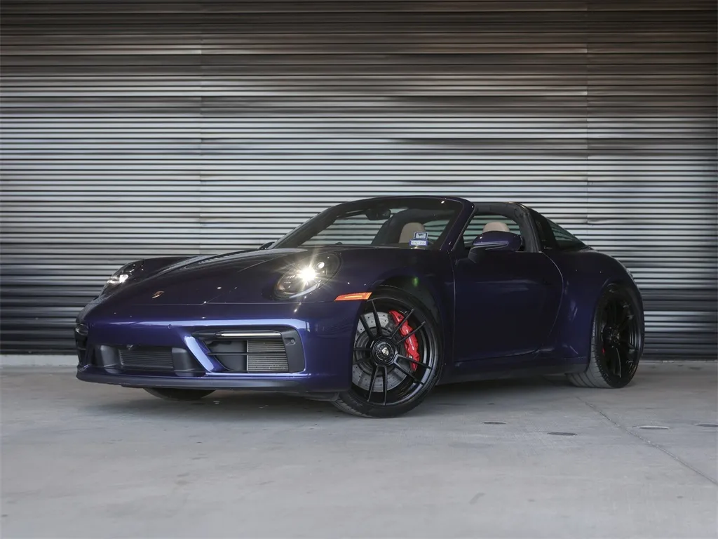 Blue 2022 Porsche 911 Targa 4 GTS for sale in Austin, TX