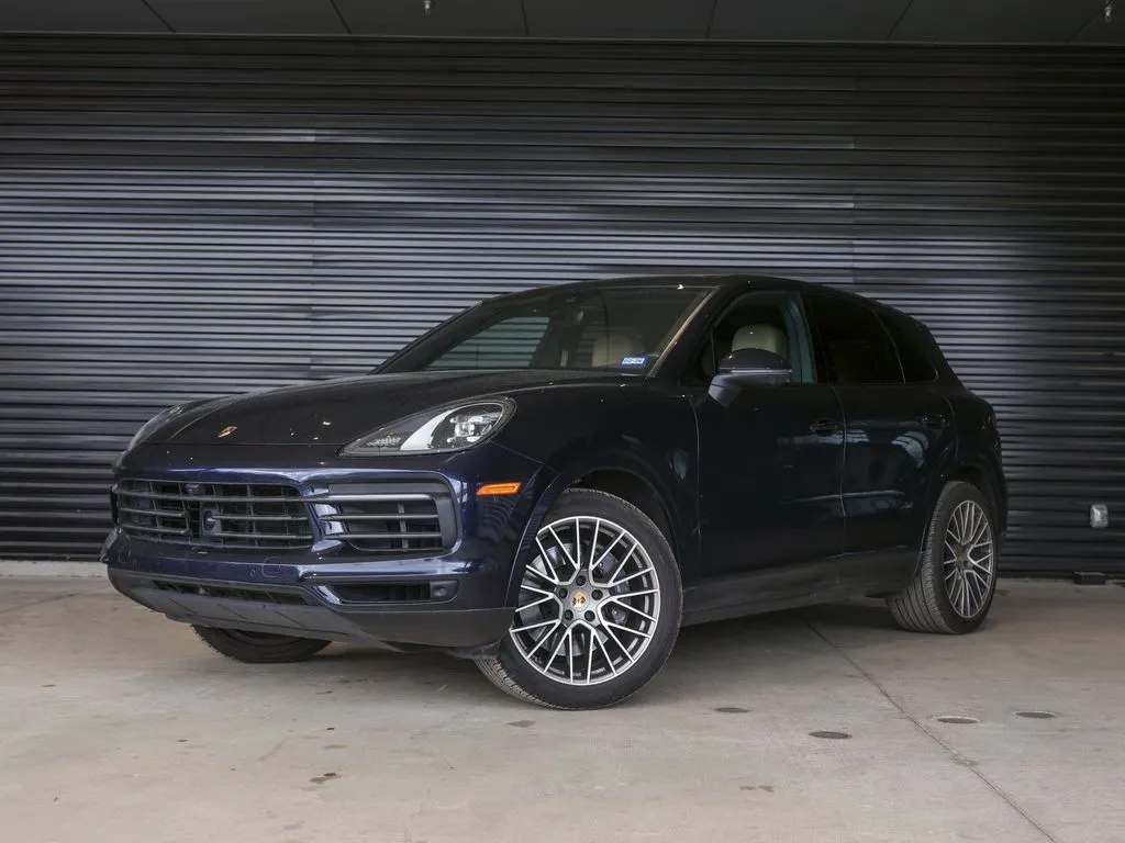 Gray 2023 Porsche Cayenne Platinum Edition for sale in Austin, TX