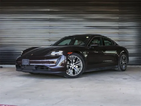 Brown 2021 Porsche Taycan 4S for sale in Austin, TX