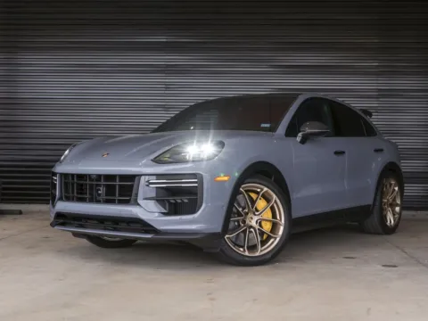 Gray 2026 Porsche Cayenne Coupe Turbo GT for sale in Austin, TX