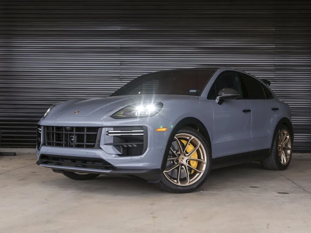 Gray 2026 Porsche Cayenne Coupe Turbo GT for sale in Austin, TX