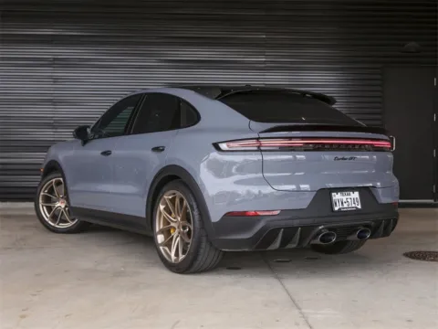 Another view of 2026 Porsche Cayenne Coupe Turbo GT for sale in Austin, TX at Porsche South Austin