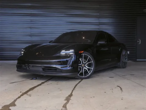 Black 2023 Porsche Taycan for sale in Austin, TX