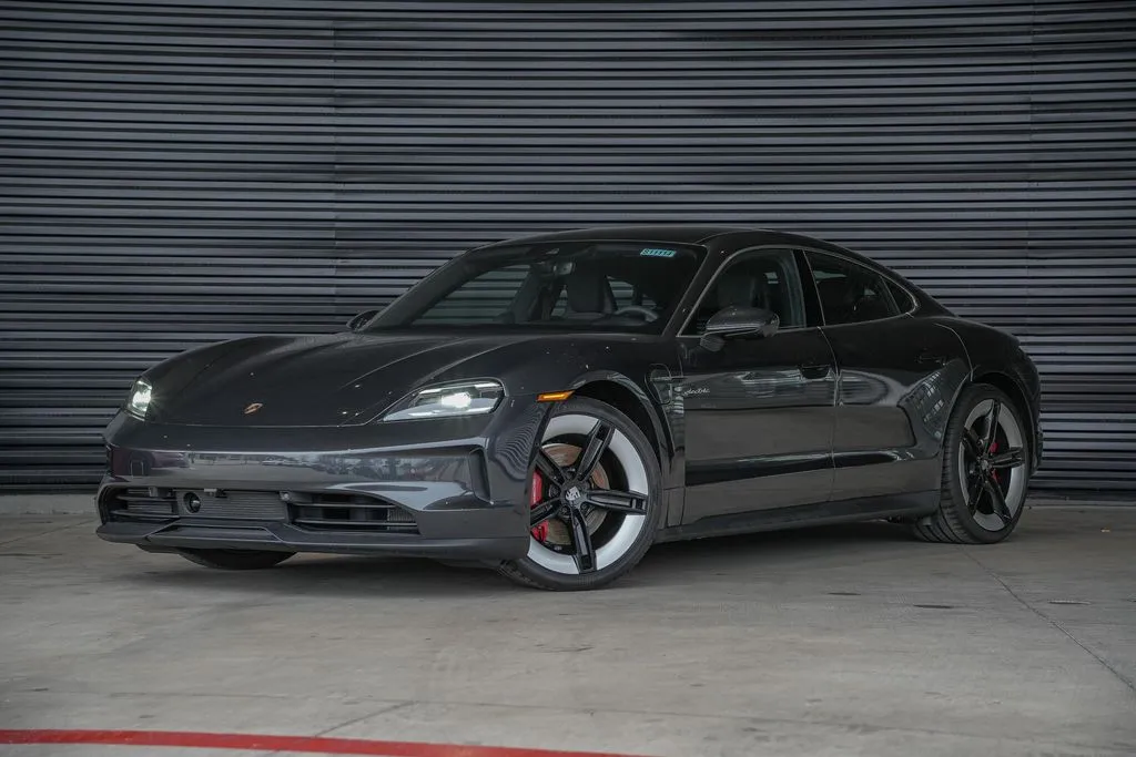 Gray 2025 Porsche Taycan 4S for sale in Austin, TX