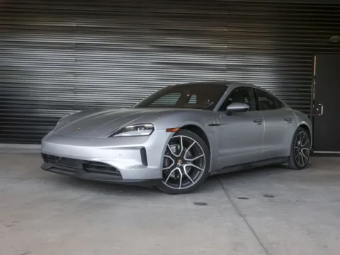 Silver 2025 Porsche Taycan for sale in Austin, TX