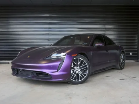 Black 2020 Porsche Taycan Turbo for sale in Austin, TX