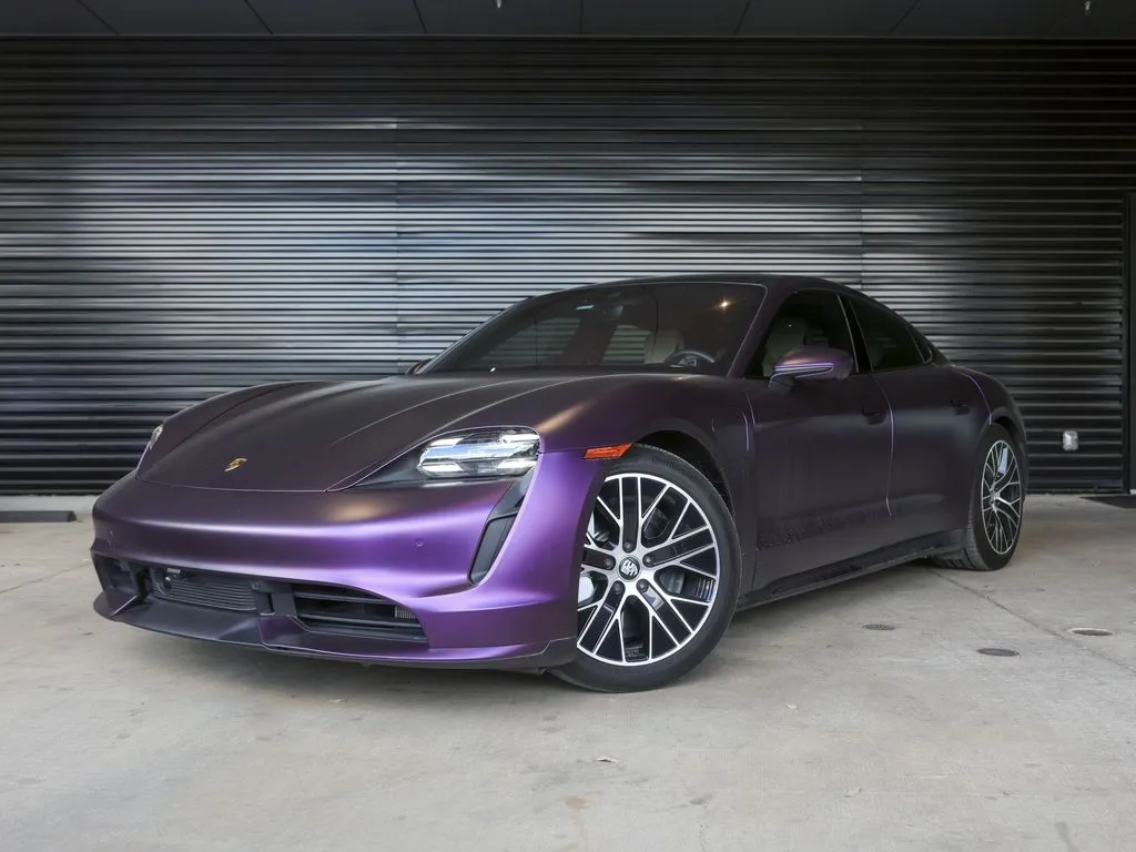 Black 2020 Porsche Taycan Turbo for sale in Austin, TX