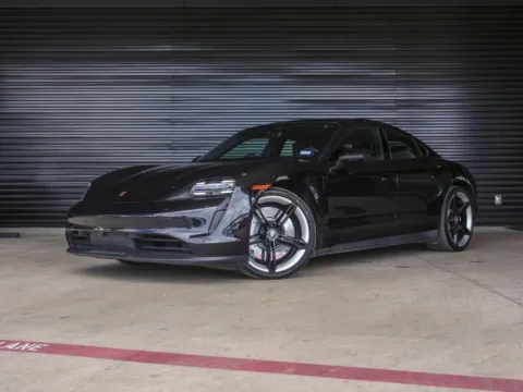 Black 2024 Porsche Taycan for sale in Austin, TX