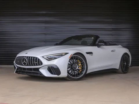 White 2022 Mercedes-Benz SL-Class SL 55 AMG for sale in Austin, TX