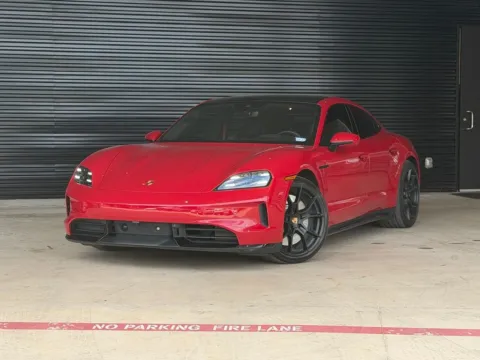 Red 2025 Porsche Taycan GTS for sale in Austin, TX