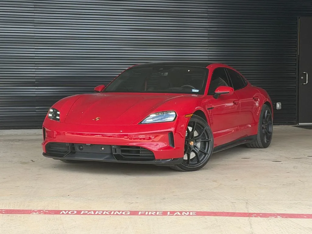 Red 2025 Porsche Taycan GTS for sale in Austin, TX