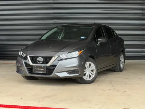 Gray 2020 Nissan Versa 1.6 S for sale in Austin, TX
