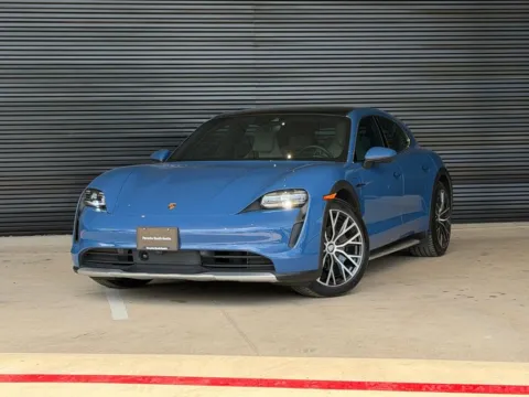 Blue 2022 Porsche Taycan Cross Turismo 4S for sale in Austin, TX
