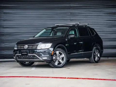 Black 2020 Volkswagen Tiguan 2.0T SEL for sale in Austin, TX