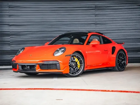 Orange 2021 Porsche 911 Turbo S for sale in Austin, TX