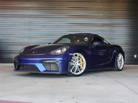 Blue 2023 Porsche 718 Spyder for sale in Austin, TX