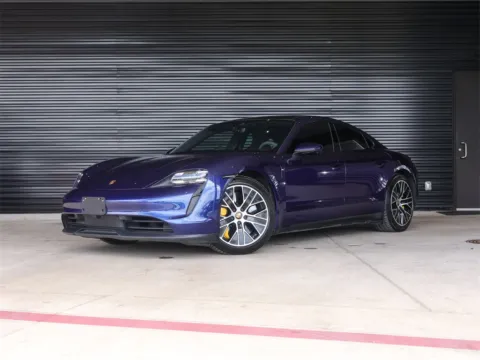Blue 2021 Porsche Taycan 4S for sale in Austin, TX
