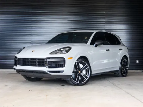 Gray 2023 Porsche Cayenne Turbo for sale in Austin, TX