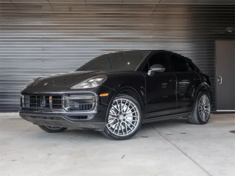 Black 2020 Porsche Cayenne Coupe Turbo for sale in Austin, TX