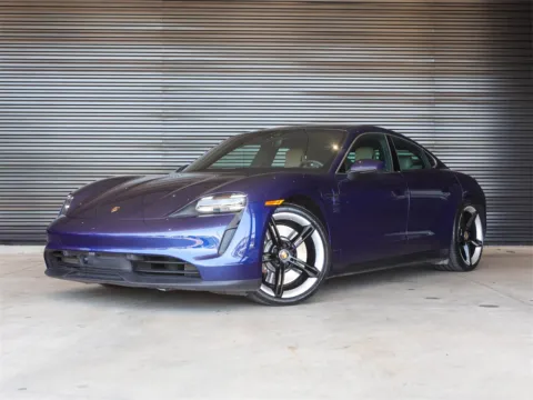 Blue 2022 Porsche Taycan 4S for sale in Austin, TX