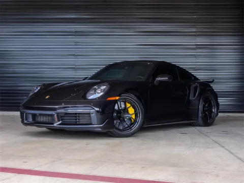 Black 2021 Porsche 911 Turbo S for sale in Austin, TX