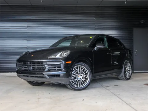 Black 2023 Porsche Cayenne Coupe Platinum Edition for sale in Austin, TX