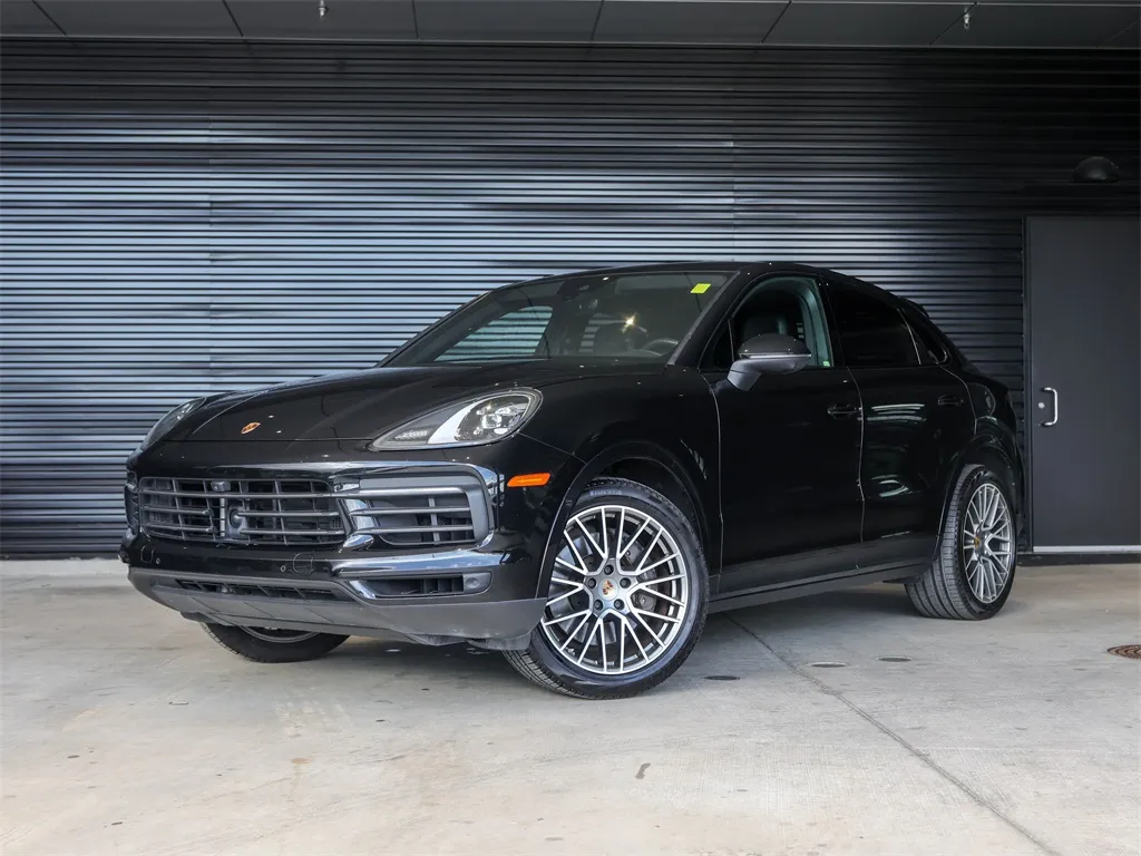 Black 2023 Porsche Cayenne Coupe Platinum Edition for sale in Austin, TX