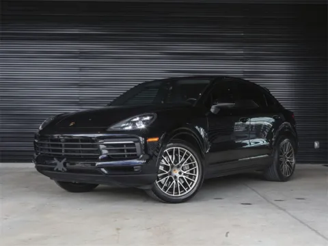 Black 2023 Porsche Cayenne Coupe Platinum Edition for sale in Austin, TX