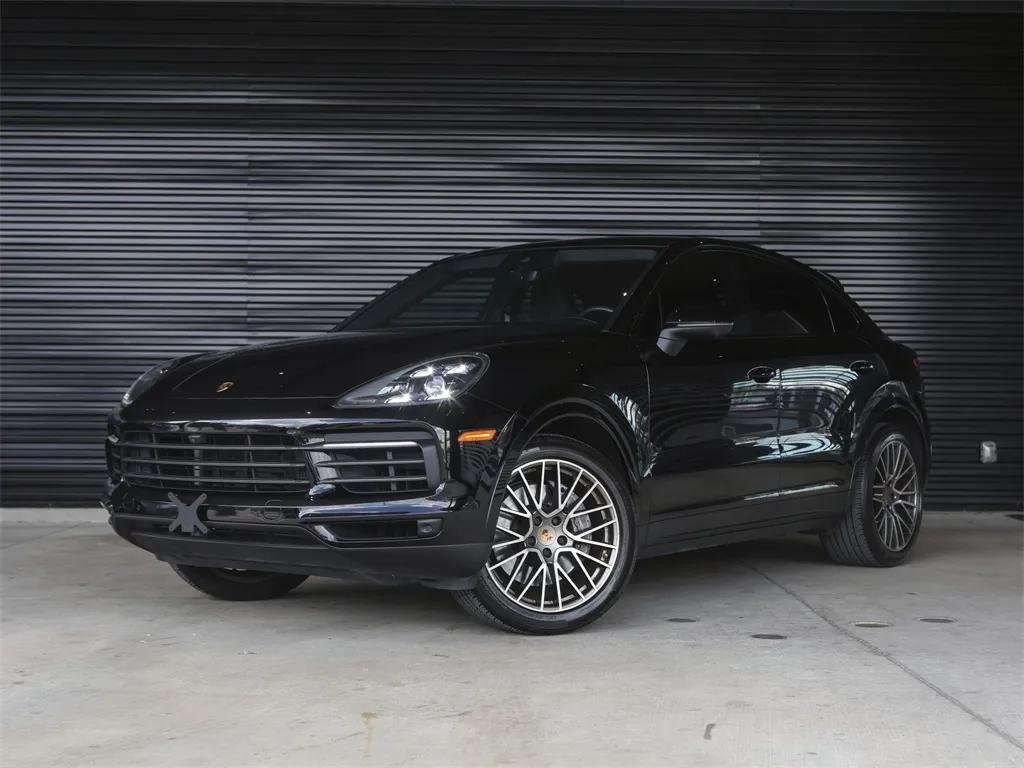 Black 2023 Porsche Cayenne Coupe Platinum Edition for sale in Austin, TX