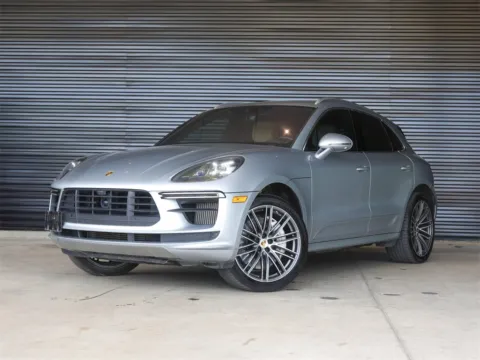 Silver 2021 Porsche Macan Turbo for sale in Austin, TX