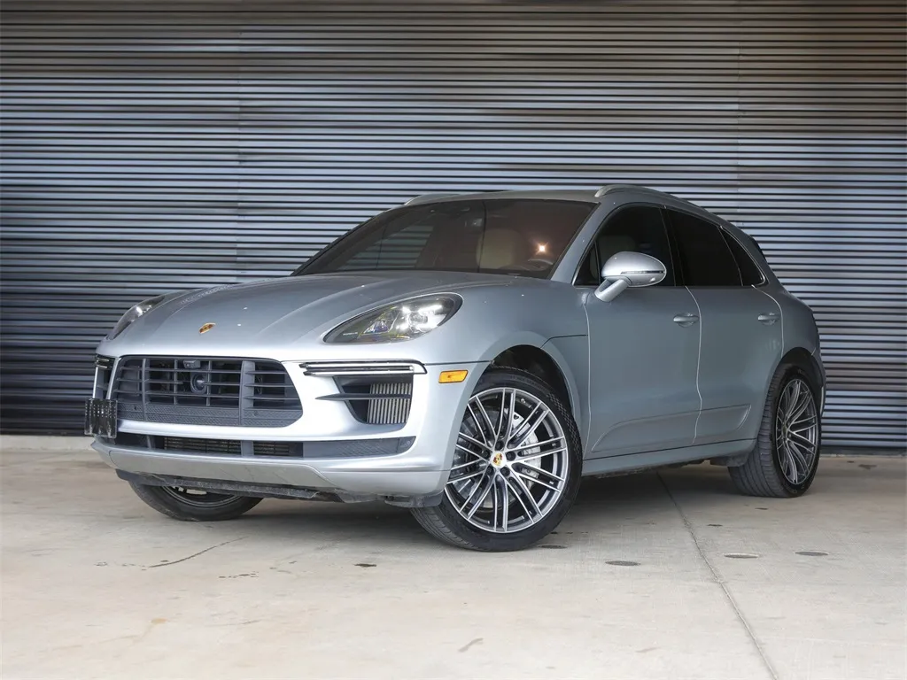 Silver 2021 Porsche Macan Turbo for sale in Austin, TX