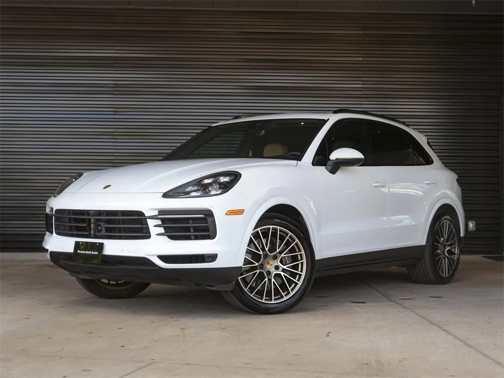 White 2022 Porsche Cayenne Platinum Edition for sale in Austin, TX