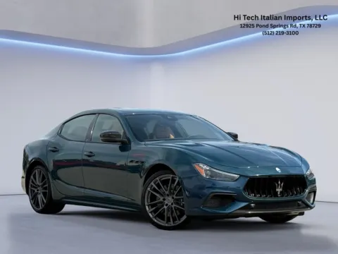 Blue 2024 Maserati Ghibli Trofeo for sale in Austin, TX