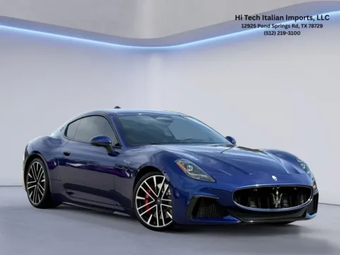 Blue 2024 Maserati GranTurismo Trofeo for sale in Austin, TX