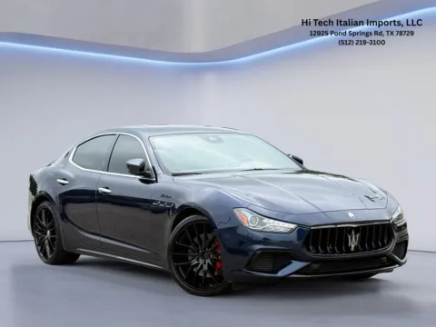 Blue 2022 Maserati Ghibli Modena Q4 for sale in Austin, TX