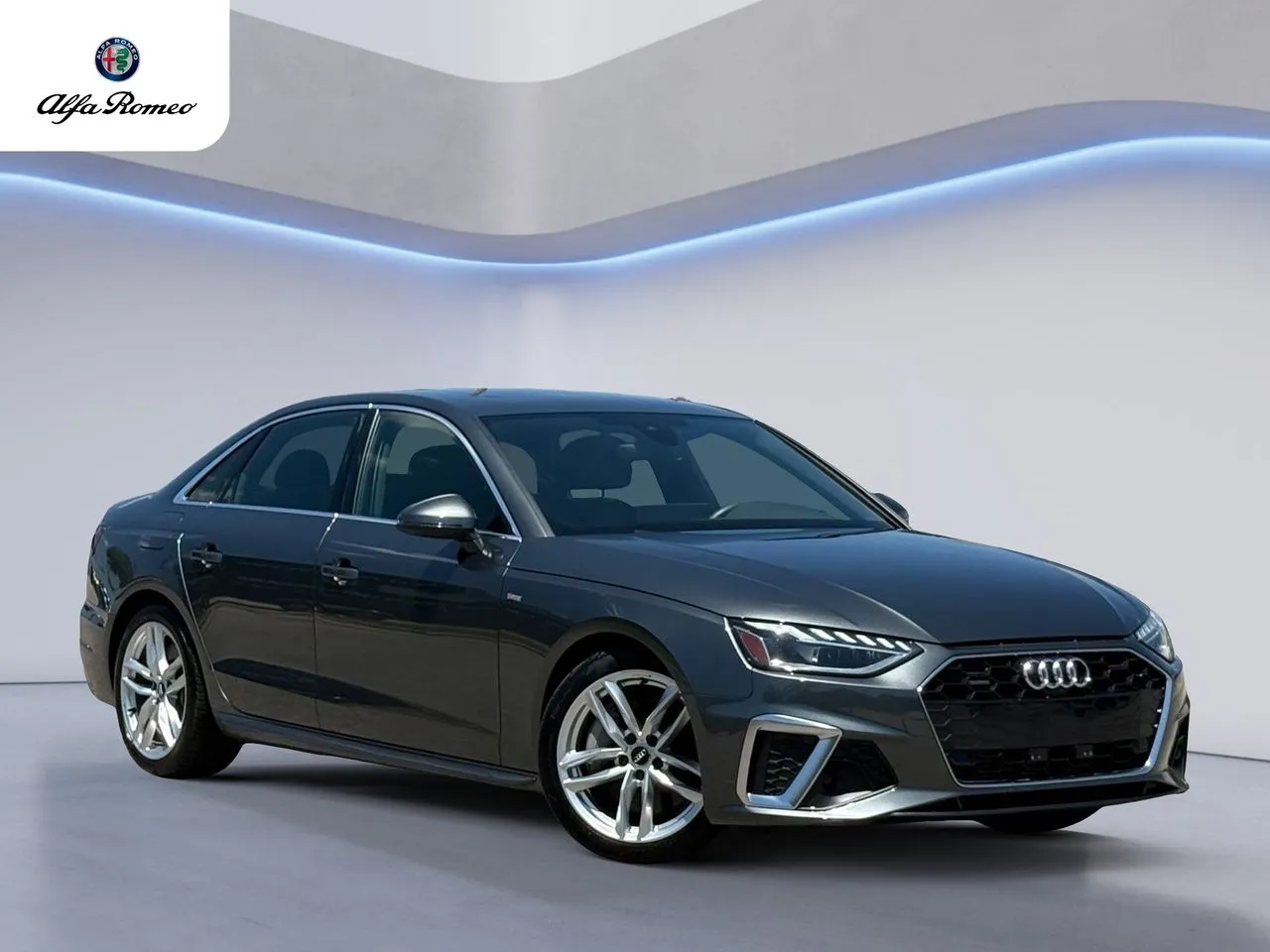 Gray 2021 Audi A4 45 S line Premium Plus for sale in Austin, TX