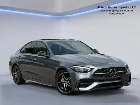 Gray 2024 Mercedes-Benz C-Class C 300 for sale in Austin, TX