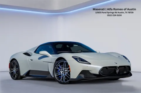 White 2024 Maserati MC20 for sale in Austin, TX