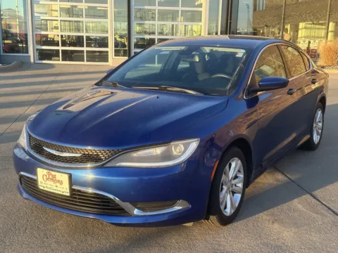 Blue 2016 Chrysler 200 Limited for sale in Boone, IA