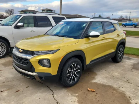 Yellow 2023 Chevrolet Trailblazer ACTIV for sale in Boone, IA