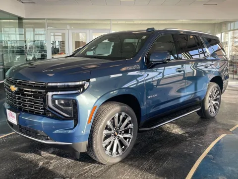 Blue 2026 Chevrolet Tahoe High Country for sale in Boone, IA