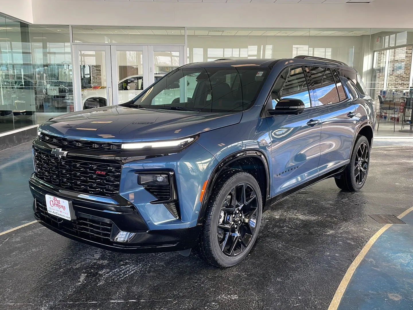Blue 2026 Chevrolet Traverse AWD RS for sale in Boone, IA